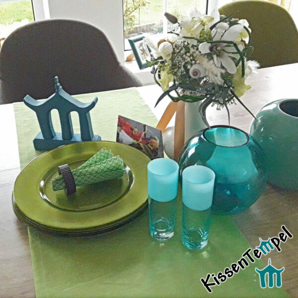 Leinen-Tischläufer / Tischdecke >Lotte< verschiedene Farben und Größen, zeitlos, schlichte Eleganz, 100% Leinen