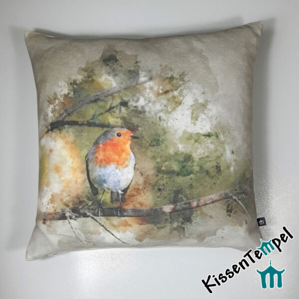 Vogel-Kissen "Little Bird" 45x45 cm | KissenTempel