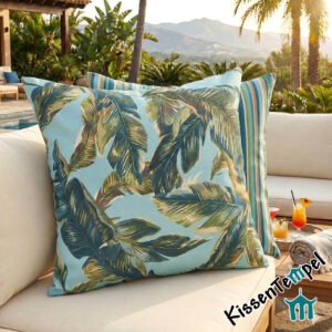 Echter Outdoor-KissenBezug "Banana" UV-beständig, wetterfest, mit Teflonbeschichtung, KissenBezug, alle Größen