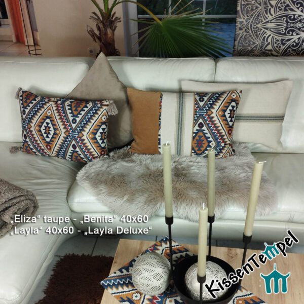 Orientalisches LuxusKissen "Layla Deluxe" Kombination