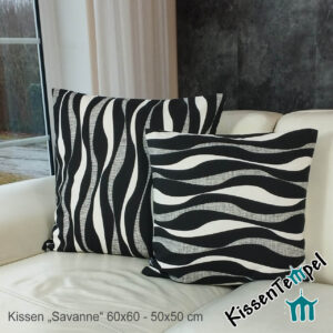 Modernes SofaKissen "Savanne", alle Größen, Kissenbezug, elegant, modern, afrikanisch