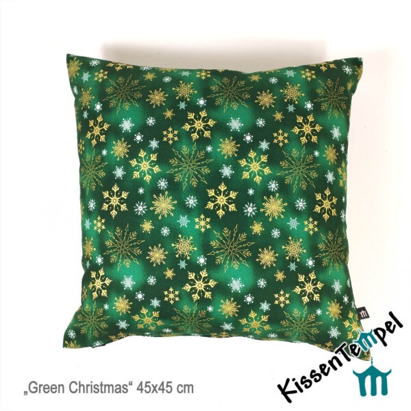 WeihnachtsKissen "Green Christmas" | KissenTempel