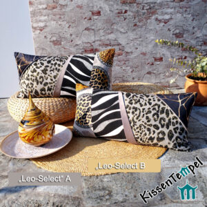 Edles LuxusKissen 35x70cm "Leo-Select" Africa-Style