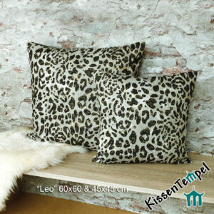 Trendiges Leoprint-Kissen "Leo" | KissenTempel |