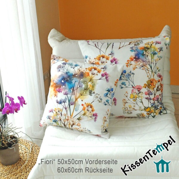 Fröhliche Blumen-Kissen "Fiori" | KissenTempel