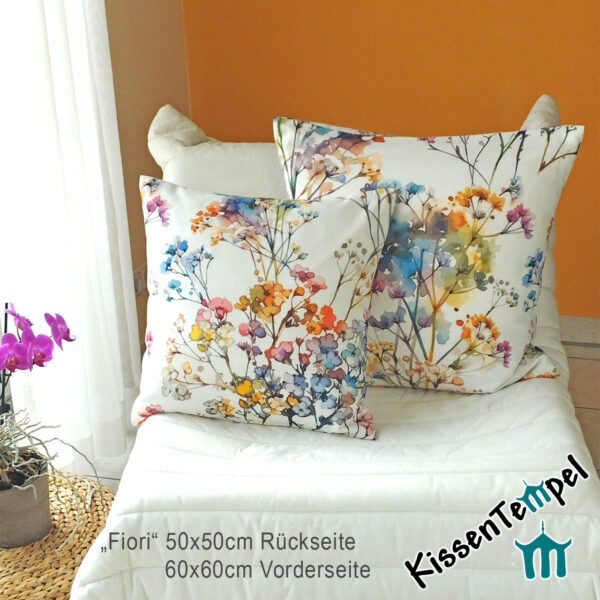 Fröhliche Blumen-Kissen "Fiori" | KissenTempel
