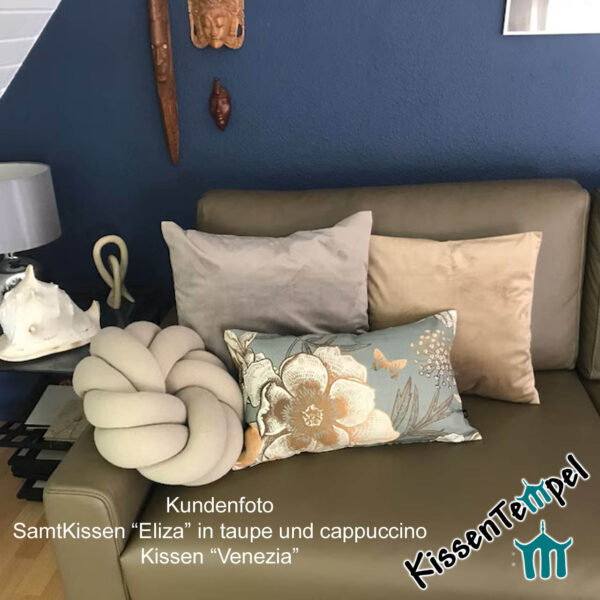 Kissen Venezia & Eliza Kundenfoto